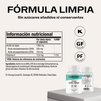 VIMERGY Vegan EPA/DHA Vitamins Supplements Capsules