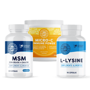 Collagen Replenish KIT VIMERGY Supplements Vitamins vitamin c msm l-lysine|locale_es