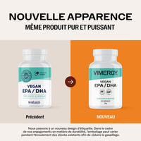 VIMERGY Vegan EPA/DHA Vitamins Supplements Capsules