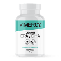 VIMERGY Vegan EPA/DHA Vitamins Supplements Capsules