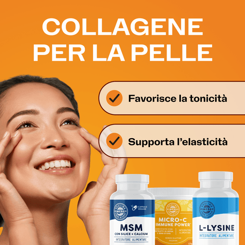 Collagen Replenish KIT VIMERGY Supplements Vitamins vitamin c msm l-lysine