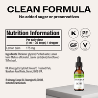 USDA Organic Liquid Lemon Balm