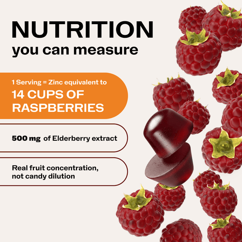 VIMERGY Berrylicious Immunity Chewable Drops Vitamins Supplements