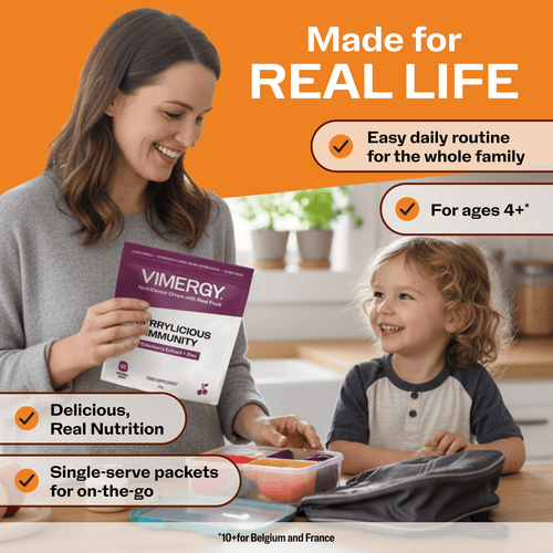 VIMERGY Berrylicious Immunity Chewable Drops Vitamins Supplements