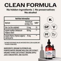 VIMERGY Vitamins & Supplements Organic Liquid Total Immune Blend*