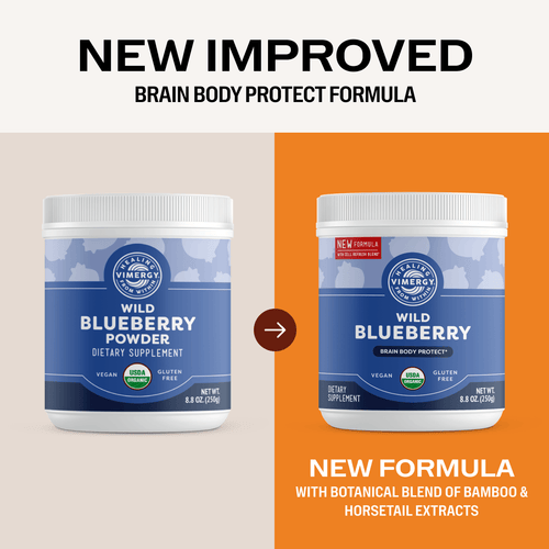 VIMERGY Vitamins & Supplements Blueberry with Silica Poweder