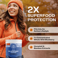 VIMERGY Vitamins & Supplements Blueberry with Silica Poweder