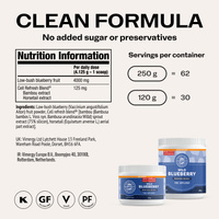 USDA Organic Wild Blueberry Powder Home & Travel Kit