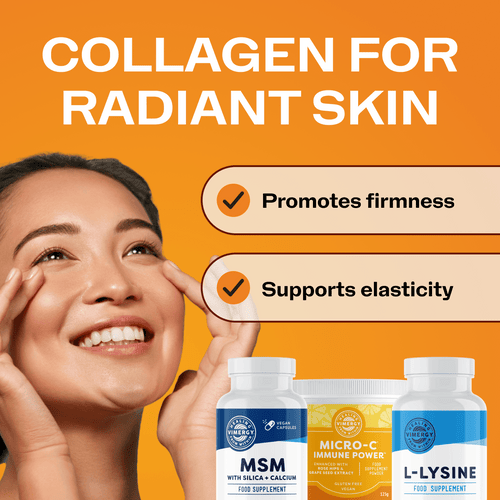 Collagen Replenish KIT VIMERGY Supplements Vitamins vitamin c msm l-lysine