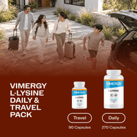 L-Lysine with Silica Home & Travel Kit