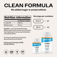 L-Lysine with Silica Home & Travel Kit