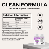Magnesium Glycinate VIMERGY Supplements Vitamins 
