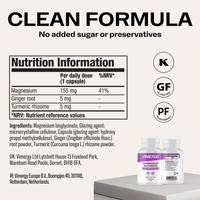 Magnesium Glycinate VIMERGY Supplements Vitamins 