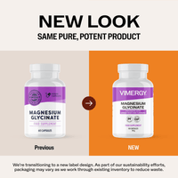 Magnesium Glycinate VIMERGY Supplements Vitamins 
