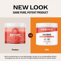 VIMERGY Vitamins & Supplements Reishi Mushroom Powder