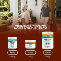 Spirulina Powder Home & Travel Kit
